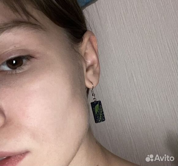 Серьги ручная работа