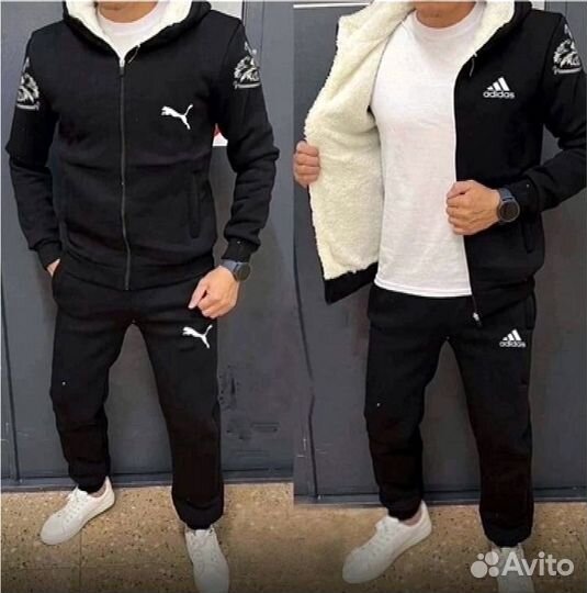 Двойка adidas теплая