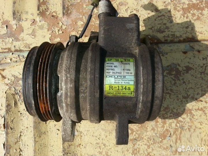 Компрессор кондиционера Chevrolet Aveo T255 2008