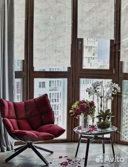 Рулонные шторы и портьерные шторы