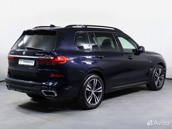 BMW X7 3.0 AT, 2019, 84 633 км