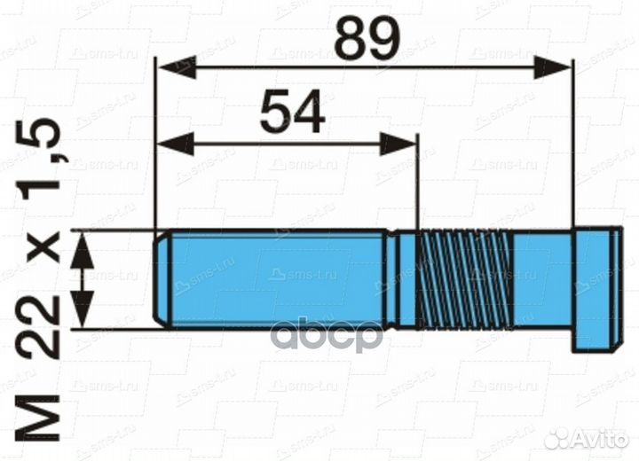 Пружина тормозного суппорта hcv BPW 810 104376
