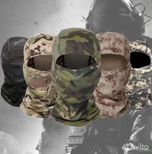 Балаклава шарф маска подшлемник
