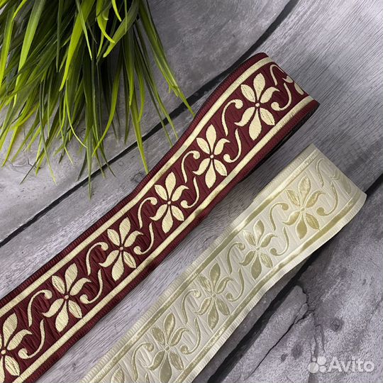 Лента жаккардовая в ассортименте