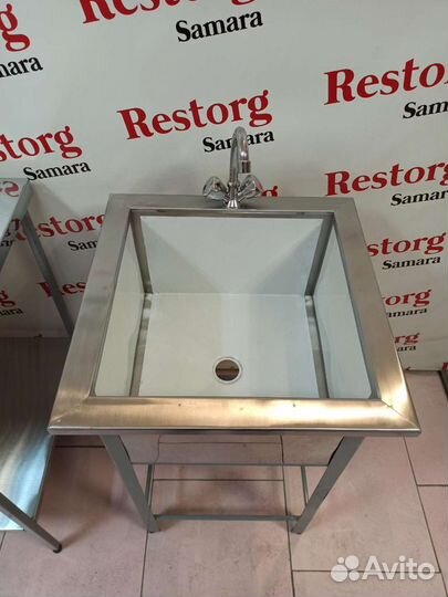 Мойка из нержавейки 1 секционная