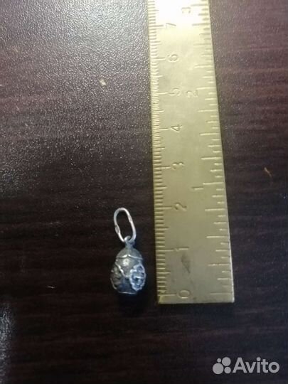 Ладонка образок серебро