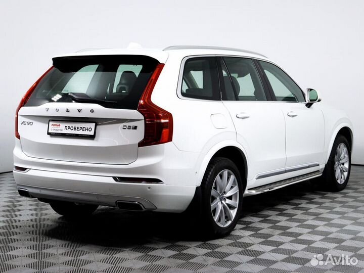 Volvo XC90 2 AT, 2016, 75 300 км