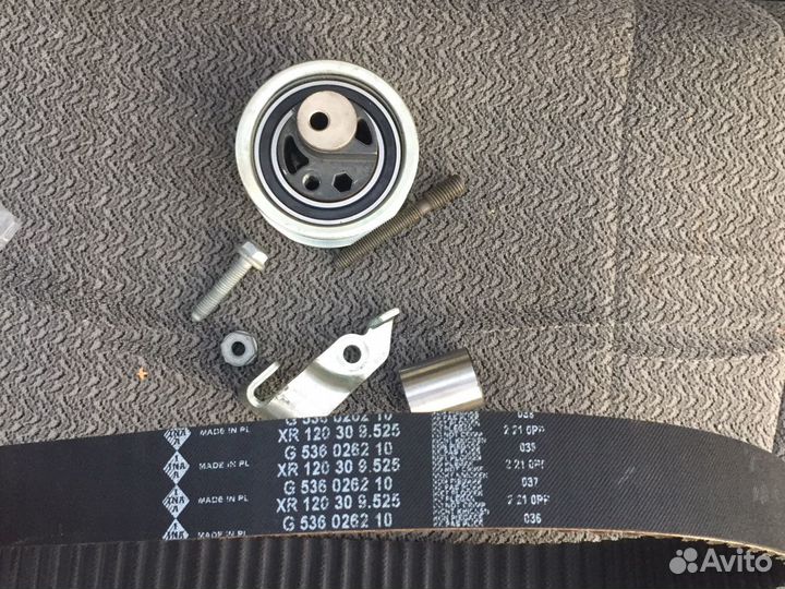 Ремень, ролик, помпа. Passat B5 1.9 TDI