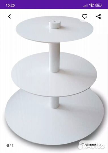 Подставка для многоярусных тортов