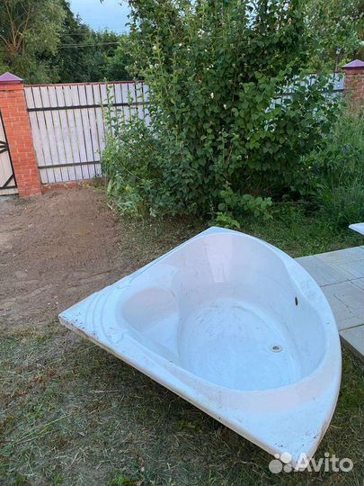 Ванна акриловая бу 149*149