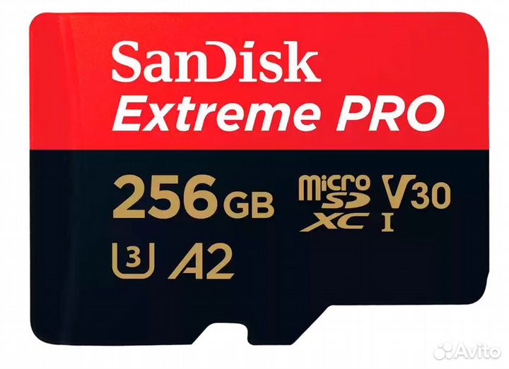 Карта SanDisk Extreme Pro 256GB (sdsqxcd-256G-GN6M