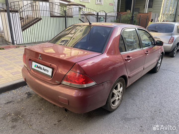 Mitsubishi Lancer 1.6 AT, 2005, 225 000 км