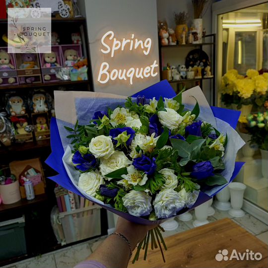 Букет французских роз на заказ