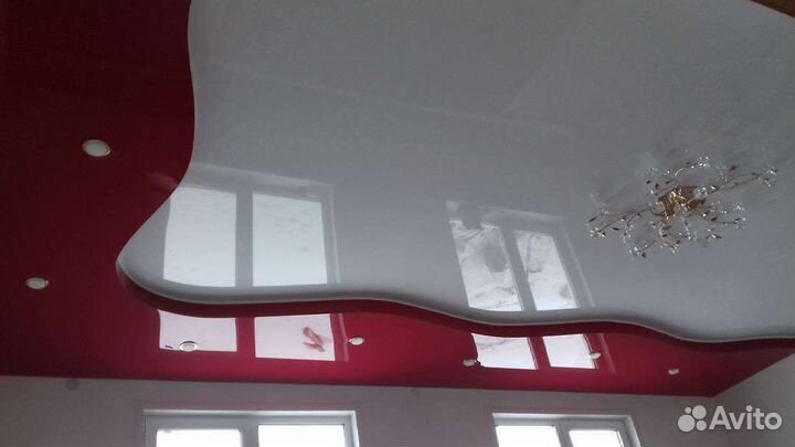 Натяжные потолки в рассрочку