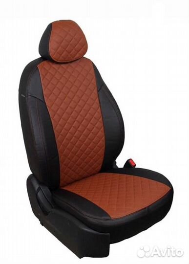 Авточехлы на nissan juke (2011-н.в.) экокожа, авто