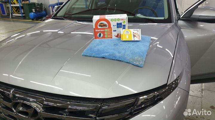 Сигнализация с автозапуском+Установка