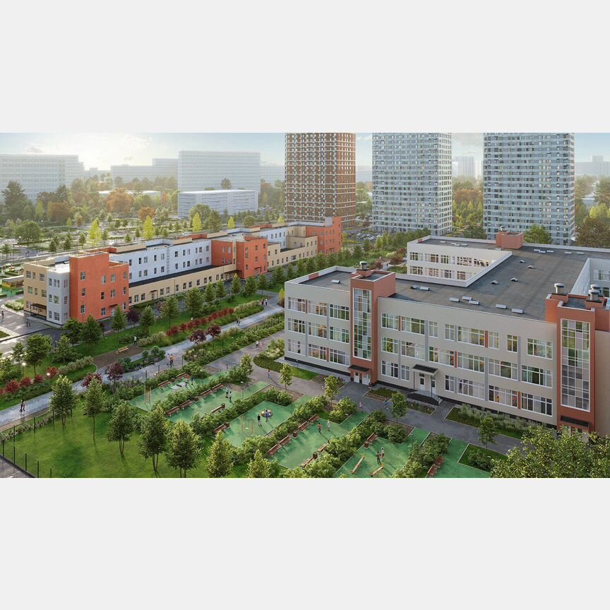 2-к. квартира, 47,5 м², 22/23 эт.
