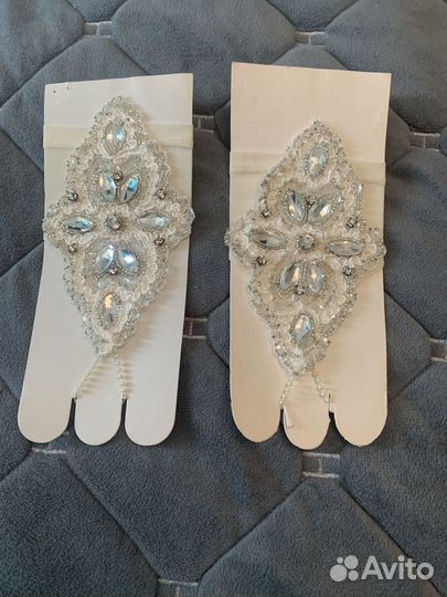 Перчатки свадебные