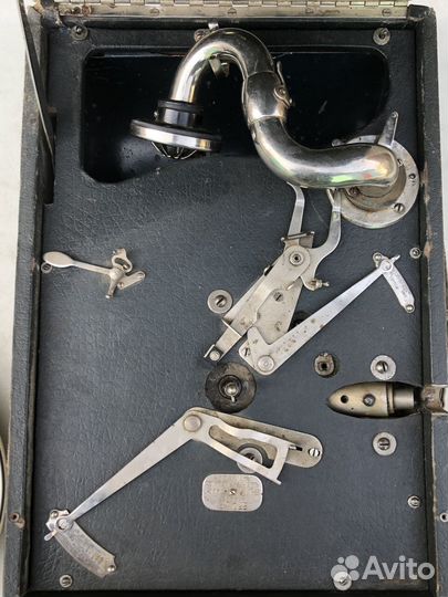 Патефон. главпласттрест + пластинки.СССР. 30-40-е