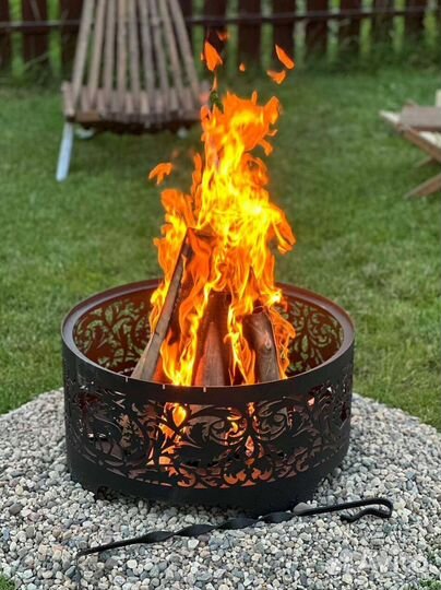 Костровая чаша подарок для мужа