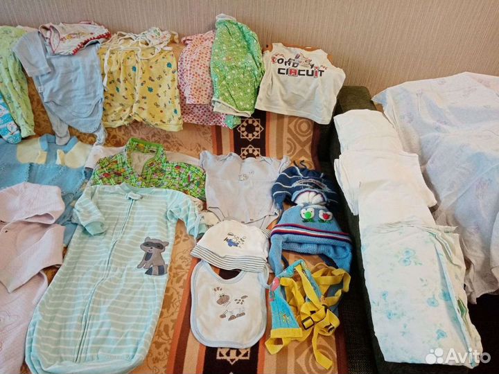 Детские вещи от 0 мес до 74 размера