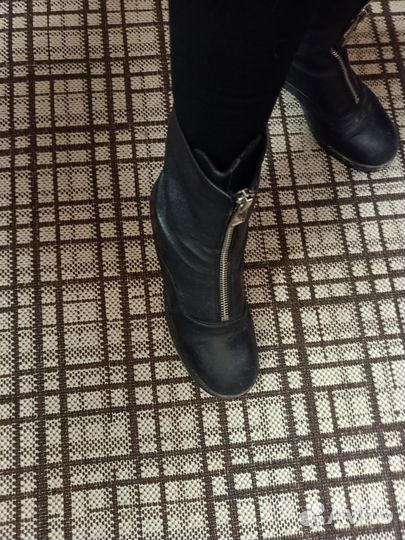 Ботинки натуральная кожа 40 размер