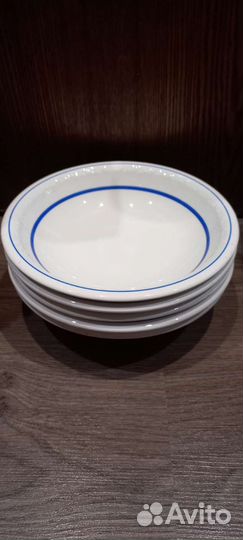 Тарелки глубокие и плоские