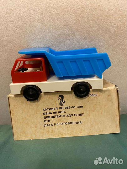 Игрушка Машина самосвал СССР винтаж