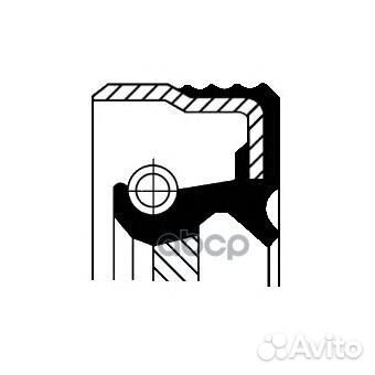 Сальник коленчатого вала 12012347b Corteco