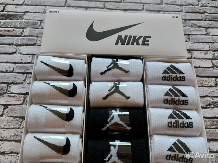 Носки Nike Fila Adidas Reebok