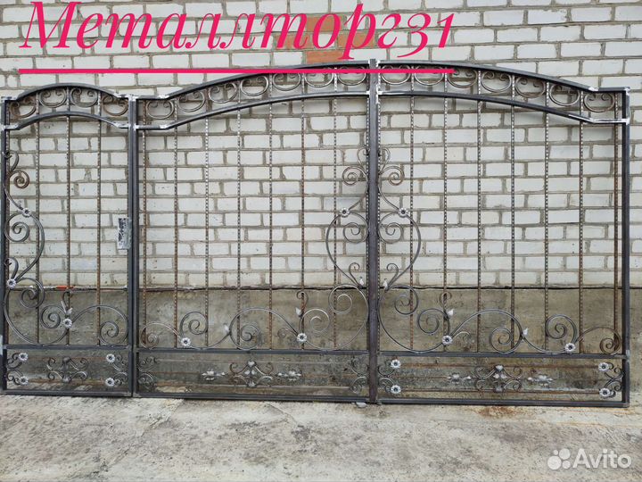 Кованые ворота и калитки