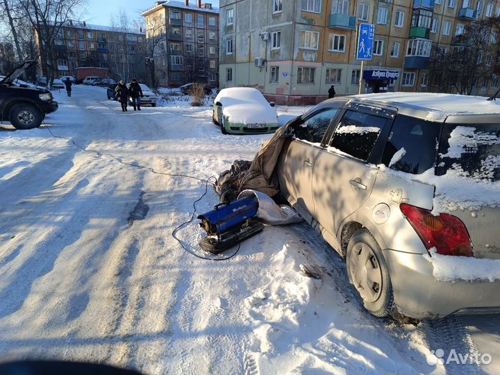 Отогреть,прикурить,завести автомобиль