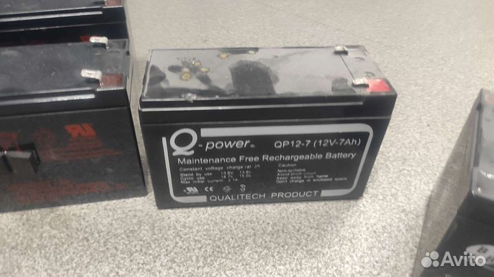 Гелевые аккумуляторные батареи Б/у