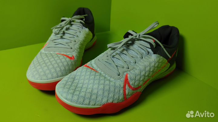 Футзалки nike gato grey elite