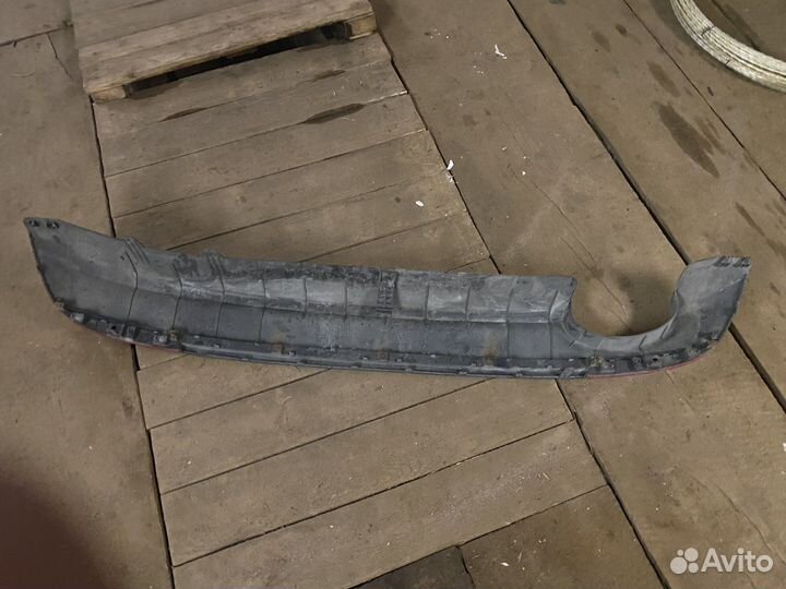 Юбка заднего бампера kia optima 4