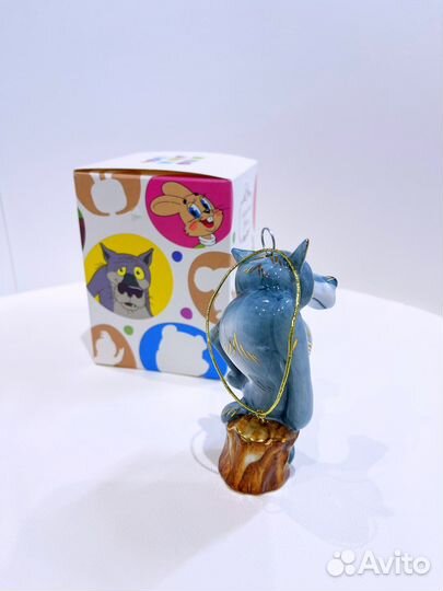 Новая елочная игрушка, волк Щас спою