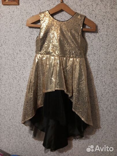 Платье детское нарядное 140