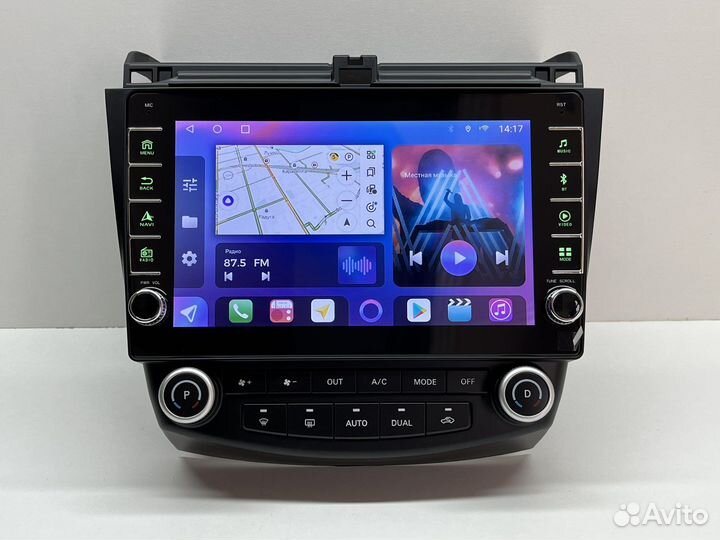 Магнитола Honda Accord 7 + физические кнопки
