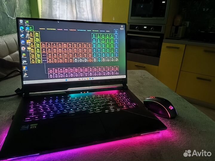 Игровой ноутбук Asus rog strix scar G17