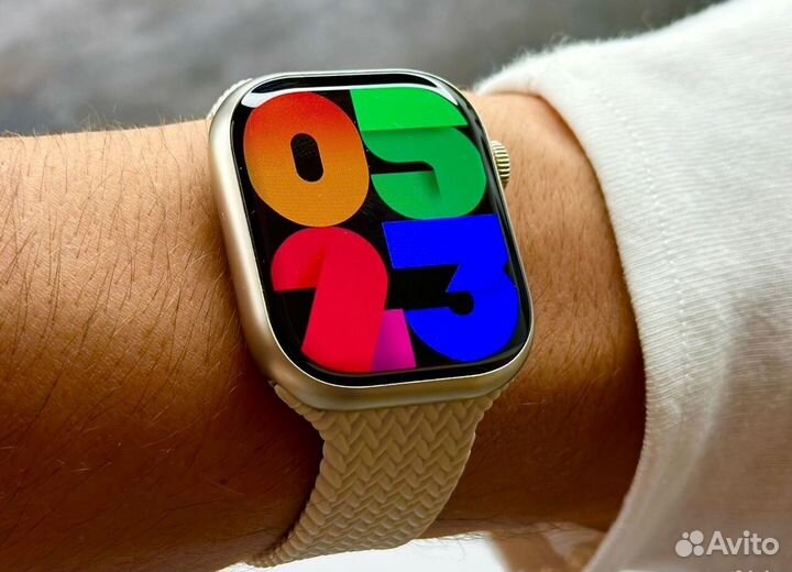 Apple Watch 9 45 мм Titanium + Доставка