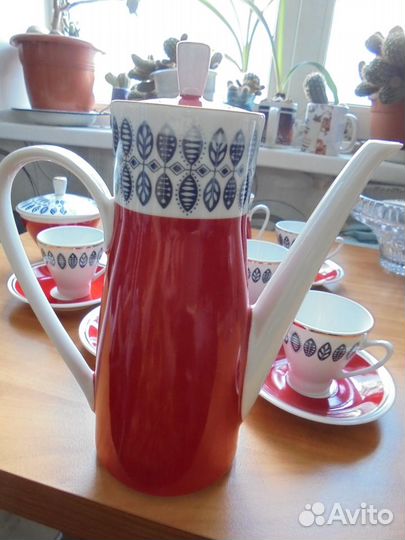 Антикварный кофейный сервиз гдр, Фрайбергер