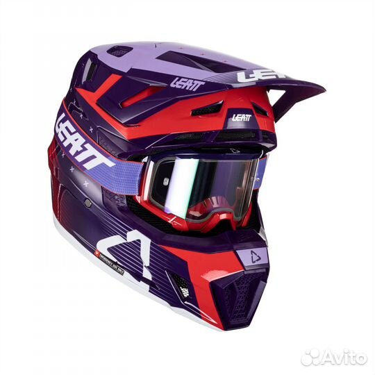 Эндуро Шлем Leatt Moto 7.5 Helmet Kit SunDown 2024