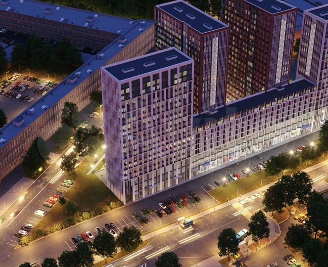 Апартаменты-студия, 24,6 м², 18/23 эт.