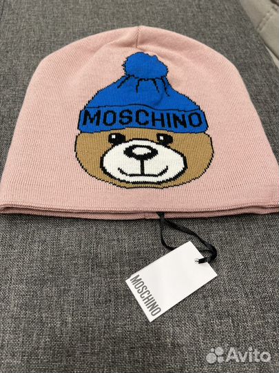 Шапка оригинал Moschino Италия