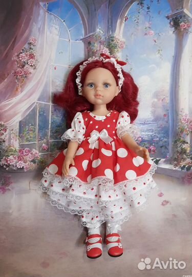 Комплект Горошек для куклы паола рейна