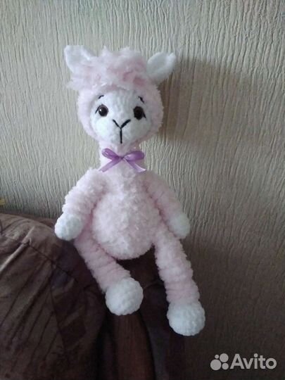 Лама, Единорожка, Олененок.Вязаные игрушки