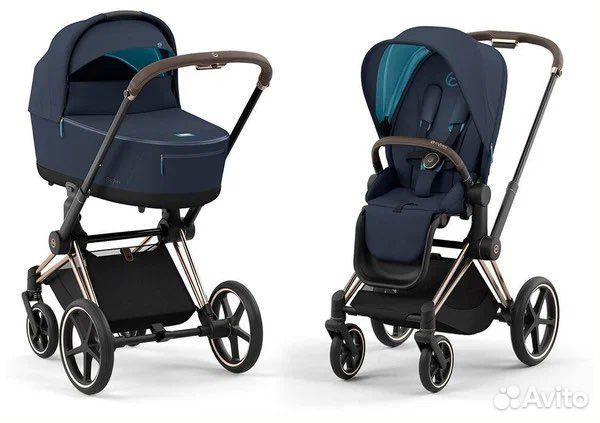 Cybex Priam IV 2022 Nautical Blue 2в1