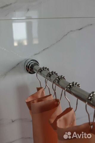 Карниз для ванной телескопический