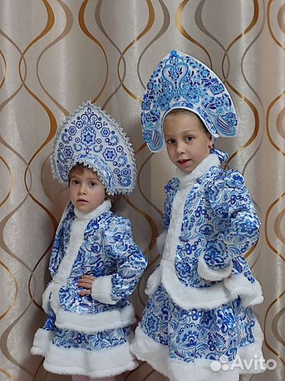 Карнавальные костюмы напрокат снегурочка