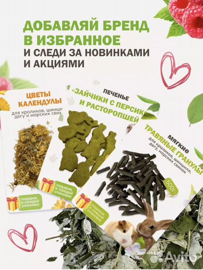 Игрушки для грызунов Веник малины